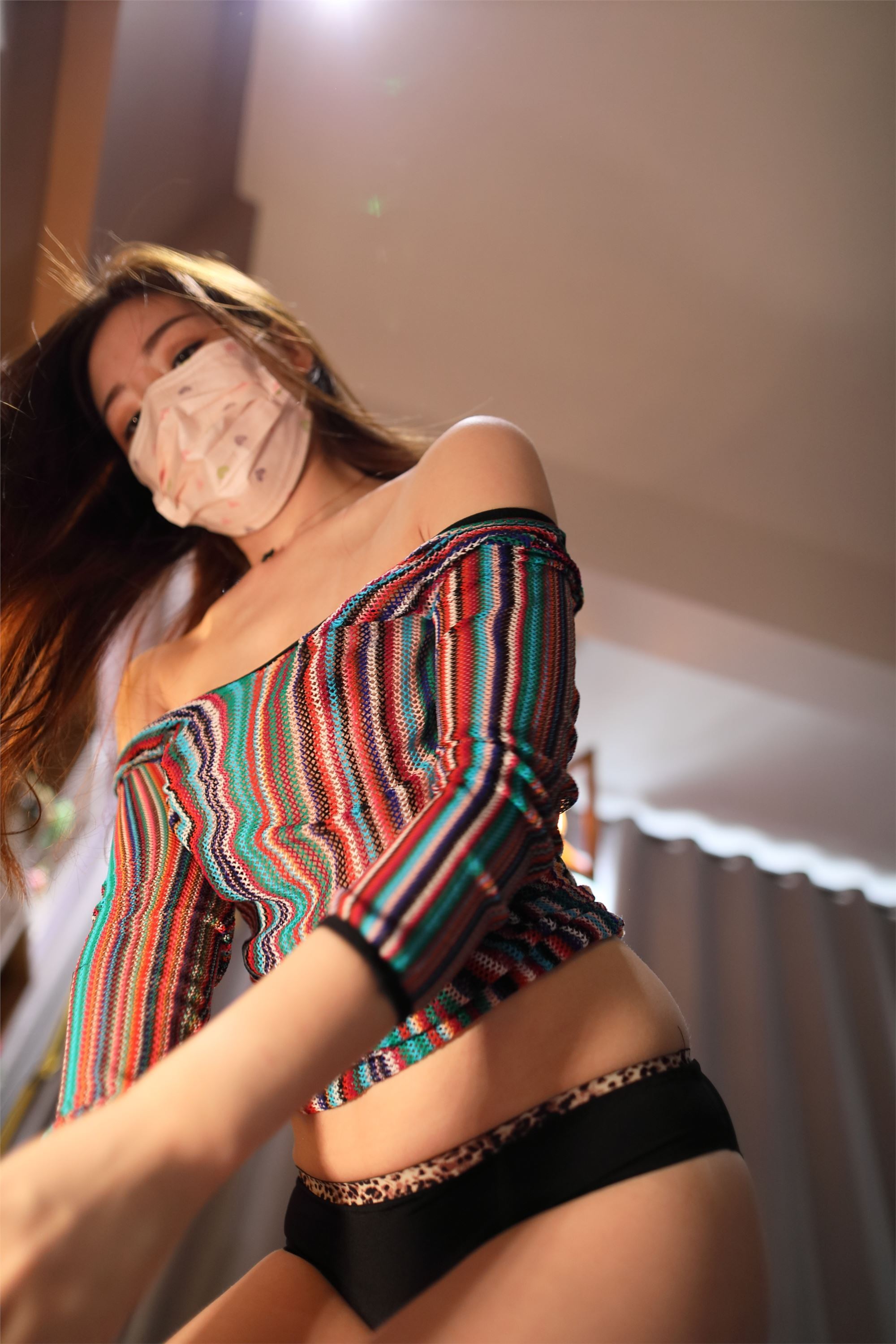 [ROSI写真]口罩系列 2019.06.08 NO.1091